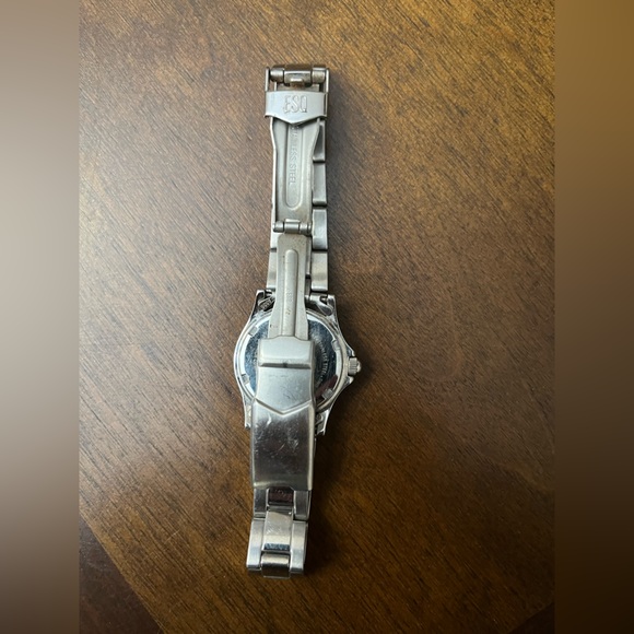 ESQ Swiss Movado Watch Women Silver Tone Stainless Steel Grey Face E5054 - Picture 2 of 4